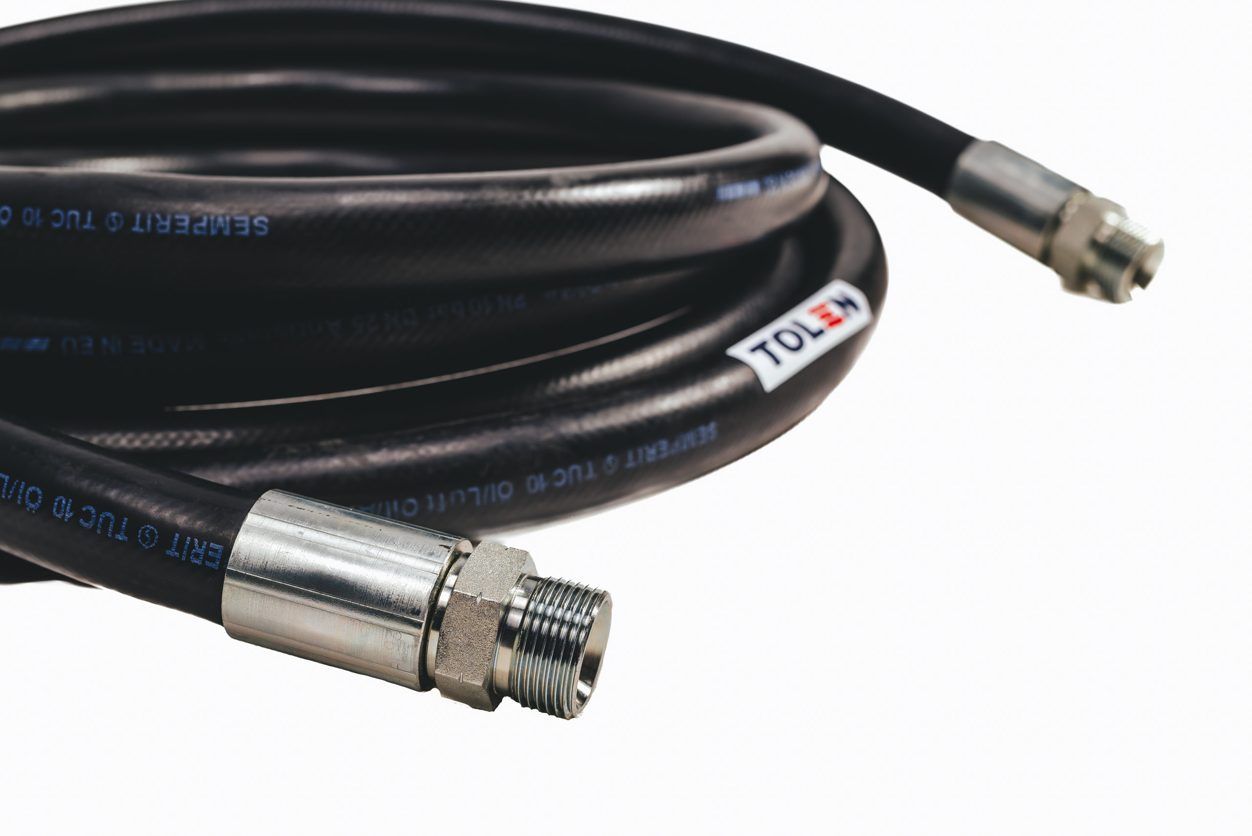 Wąż paliwowy DN25 zakuty GZ 1 cal Tolen